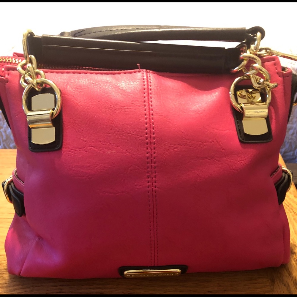 Steve Madden Hot Pink & Black Purse